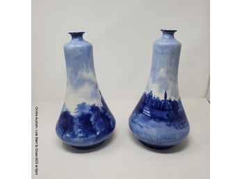 Pair Of Doulton Vases