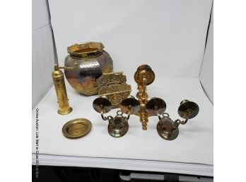 Lot Of Brass Decorative Items
