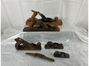 Lot Of Vintage Hand Planes And Shave