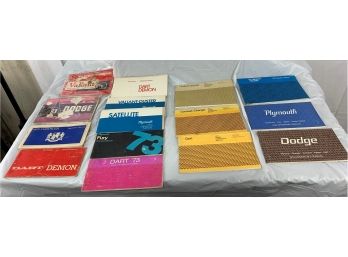 Dodge & Plymouth Owner Manuals