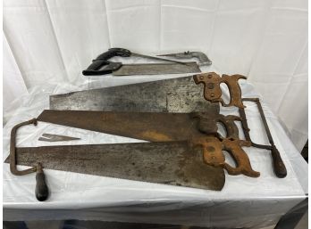 Antique/vintage Tool Saw Lot