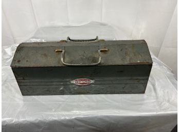 Vintage Tool Craftsman Carrier With Misc. Tools