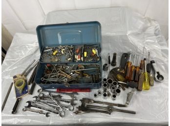 Small Toolbox With Misc. Tools