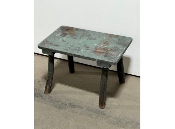 Antique/Vintage Greene Paint Stool/bench