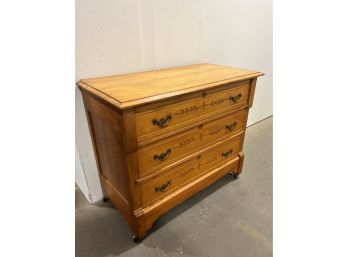 Antique/Vintage Light Oak Bureau/ Dresser Chest