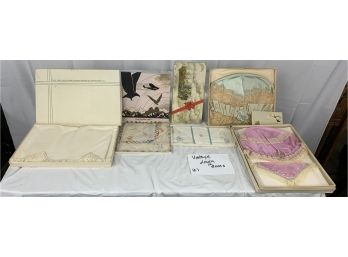 Antique/vintage Linen In Boxes