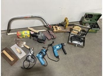 Lot Of Vintage Hand Tools, Power Tools