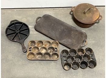 Vintage Cast Iron Lot