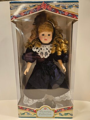 Brass Key Victorian Collection Porcelain Doll