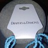 Drapers & Damons Blue Beaded Necklace
