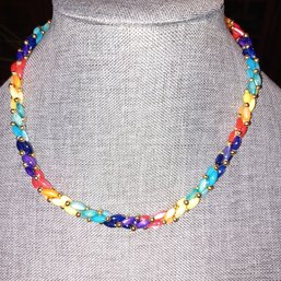 X2 Colorful Beaded Necklace