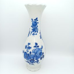 Cobalt Floral Germany Vase