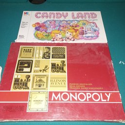 Monopoly & Candy Land Board Games