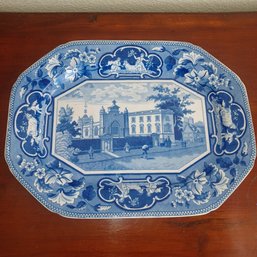 J&w Ridgeway St.Peters College Cambridge Opaque China Platter