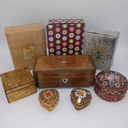 Jewelry & Trinket Boxes X8