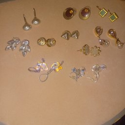 10pc Pierced Earring Lot