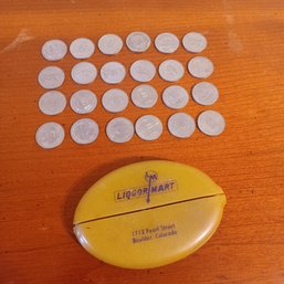 RTD Bus Coins X24 And Pinch Purse