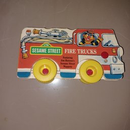 Sesame Street Fire Truck Book