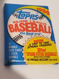 1989 Topps Major League Baseball Cards 15 Bubble Gum Cards 1 Stick Of Bubble Gum