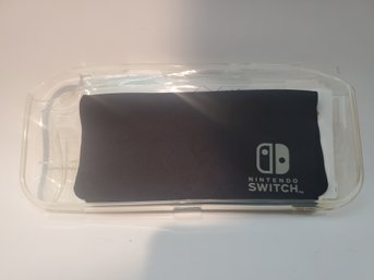 Nintendo Switch Lit Protective Rubber Case And Screen Protector