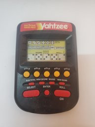 Yahtzee Handheld Game.