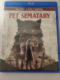 Pet Sematary Bluray/Dvd