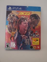 2k22 Nba 75th Anniversary Edition PS4 Game. Brand New