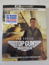 Top Gun Maverick 4k Ultra HD Bluray Movie Plus Digital Copy. Brand New