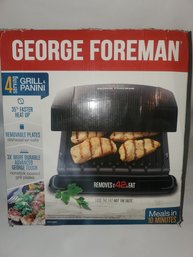 George Foreman 4 Serving Grill & Panini