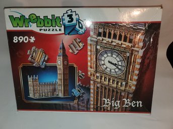 Wrebbit Big Ben 890pc 3D Puzzle. Brand New