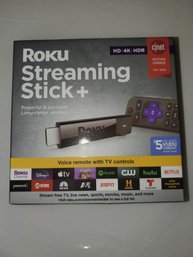 Roku Streaming Stick  4k HD HDR $5 Vudu Credit. Brand New