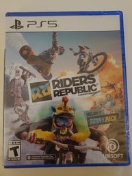 Riders Republic PS5 Game.  Includes Bunny Pack. New