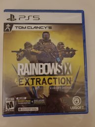 Tom Clancy's Rainbow Six Extraction PS5 Game.  New