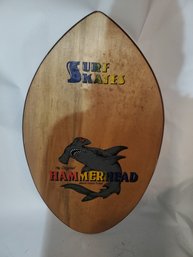 Rare Original 36 Vintage Hammerhead Skimboard Surf Skate Shalla Wadda Ridas