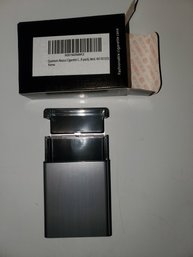Quantum Abacus Metal Cigarette Case. New