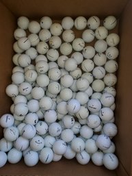 Box Of Misc Golf Balls