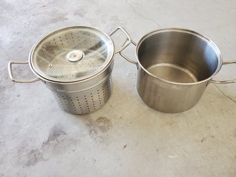 Stainless Steel Steamer Pot & Lid
