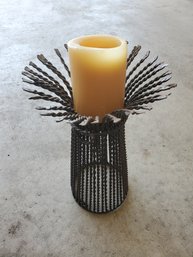 Metal Decrotive Candle Holder