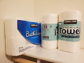 Toilet Paper/paper Towels X2