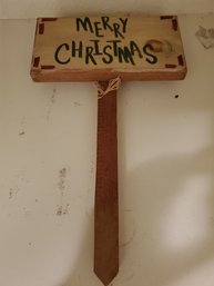 Wooden Sign