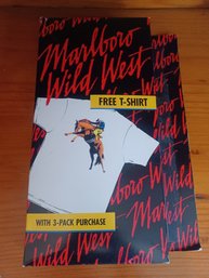 Marlboro Wild West T-Shirt New In Box