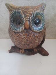 Owl Tea Light Candle Holder