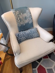 Button Side Arm Chair