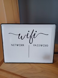 Wifi Network/password Display