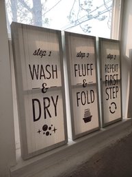 Laundry Signs