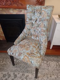 Floral Elegant Side Chair