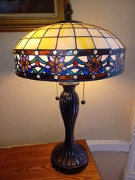 Dale Tiffany Stained Glass Table Lamp