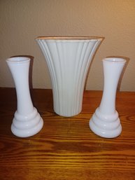 Milk Glass Vases