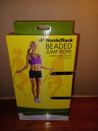 Nordic Track Beaded Jump Rope