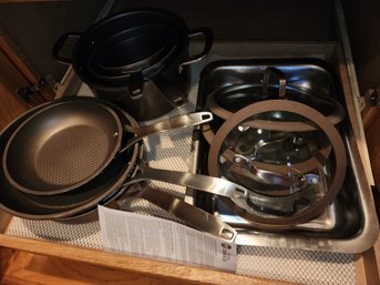 Misc Pots And Pans With Lids